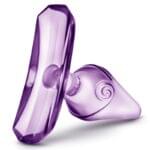 Plug Jolly Anal Morado de 7 cm. - Imagen 2