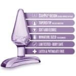 Plug Jolly Anal Morado de 7 cm. - Imagen 7
