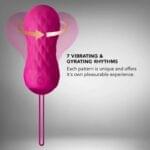 Lush Carina 8 cm. Velvet Kegel Vibrador Recargable con Control Remoto. - Imagen 2