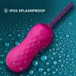 Lush Carina 8 cm. Velvet Kegel Vibrador Recargable con Control Remoto. - Imagen 4