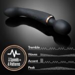 Varita 24 cm. de Masaje Vibratoria Motor Dual 2 en 1, 7 Funciones Lush Gia - Imagen 7