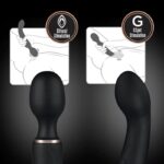 Varita 24 cm. de Masaje Vibratoria Motor Dual 2 en 1, 7 Funciones Lush Gia - Imagen 5