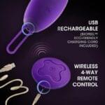 Huevo Vibrador Imara Con Vibrador Remoto - Hecho con Silicona Pura. - Imagen 7