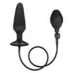 Plug Anal 15 cm. Inflable X-Large Silicone Negro. - Imagen 9