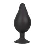 Plug Anal 15 cm. Inflable X-Large Silicone Negro. - Imagen 4