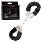 Esposas Metalicas Recubiertas en Peluche Negro.
