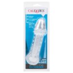 Extensión con Puntos de Estimulación y Anillo Transparente.