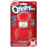 Anillo Vibrador Screaming O Ofinity Plus - Transparente.
