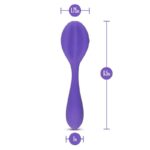Vibrador Recargable Wellness - Duo - Purple - Imagen 6