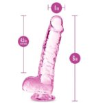 Consolador 15 cm. en Silicona con Testículos y Base de Ventosa - Imagen 2