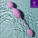 Bola Vibradora de Kegel Para Suelo Pélvico Con Control Remoto, Morado - 7 Modos De Vibración Silicona. - Imagen 2