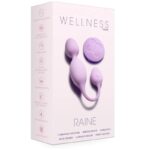 Bola Vibradora de Kegel Para Suelo Pélvico Con Control Remoto, Morado - 7 Modos De Vibración Silicona.