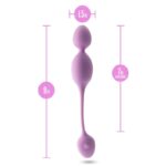 Bola Vibradora de Kegel Para Suelo Pélvico Con Control Remoto, Morado - 7 Modos De Vibración Silicona. - Imagen 9