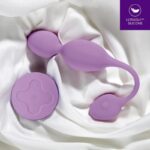 Bola Vibradora de Kegel Para Suelo Pélvico Con Control Remoto, Morado - 7 Modos De Vibración Silicona. - Imagen 8