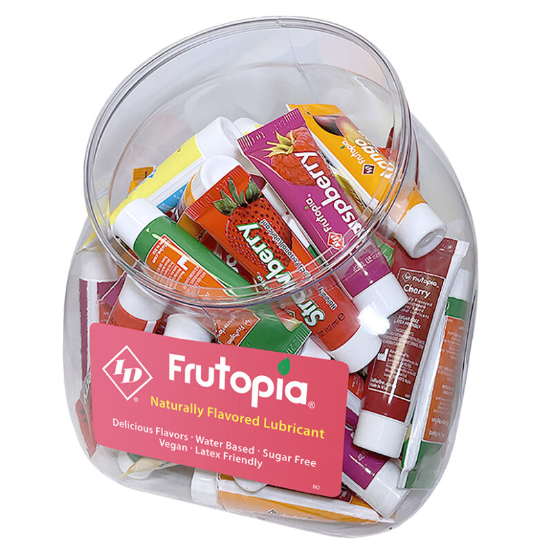 Lubricante Mini Personal ID Frutopia 12 ml. Sabor a Cereza. - Imagen 3