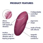 Estimulador Satisfyer Con Vibración y Golpe. - Imagen 7