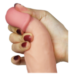 Vibrador Realista 20 cm. Multivelocidad con Testículos y Base de Succión Lovetoy. - Imagen 3