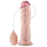 Consolador 21.5 cm. Eyaculador Cumming Softee Piel. - Imagen 3