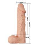 Arnés 24 cm. Con Vibración y Testículos Ultra. - Imagen 10