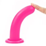 Consolador 14.5 cm Holy Dong Con Succion Rosado. - Imagen 5