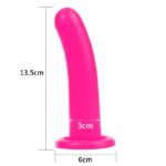 Consolador 14.5 cm Holy Dong Con Succion Rosado. - Imagen 2