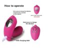 Consolador Vibratorio Inalambrico - Recargable Rosado - Imagen 4