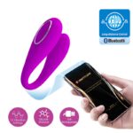 Vibrador Doble Funcion August Pretty Love, control APP. - Imagen 2