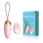 Huevo Vibrador 9.0 cm. - Control Remoto Rosa.