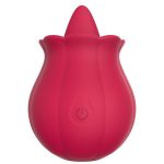 Vibrador Touch Of Happiness 6.5 cm. En forma de Rosa - Rojo - Imagen 3