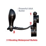 Anillo Vibrador IRONMAN ASS-GASM con Plug Anal Fantasy C-Ringz. - Imagen 5