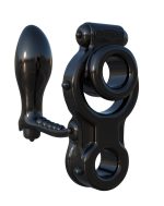 Anillo Vibrador IRONMAN ASS-GASM con Plug Anal Fantasy C-Ringz. - Imagen 3