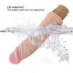 Vibrador Recargable Realista 22 cm. Piel. - USB - - Imagen 2