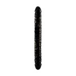 Consolador Doble Placer 31 cm. Your Pleasure 13" Negro.
