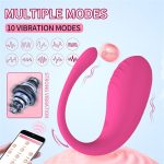 Huevo Vibrador Inalambrico Control APP - App Fish. - Imagen 6