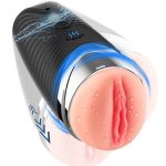 Masturbador Masculino Interactivo Con Forma de Vagina y Succión.