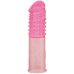 Extensión de Pene en Silicona con Punticos Estimulantes. Rosa. - Imagen 3