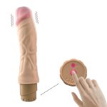Vibrador Recargable Realista 22 cm. Piel. - USB - - Imagen 10