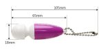 Micro Masajeador Ecstasy Light Rosa. - Imagen 3