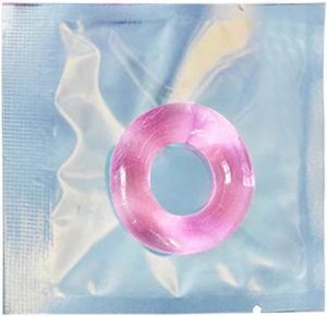 Anillo Retardante en Silicona- "Donut Rings" Rosa.