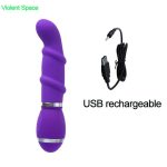Vibrador 17 cm. Recargable Premium Female Vibrator Azul.