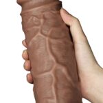Vibrador Realista 27 cm. Base de Succión Chubby Lovetoy. - Imagen 14