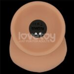 Vibrador Recargable Realista 20 cm. con Testículos y Base de Succión Lovetoy. - Imagen 8