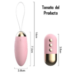 Huevo Vibrador Termico Inalambrico Control Remoto - Lilo - Rosa - Imagen 5