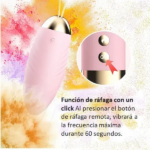 Huevo Vibrador Termico Inalambrico Control Remoto - Lilo - Rosa - Imagen 2