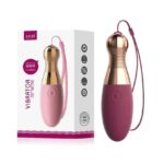 Huevo Vibrador Recargable 12 cm. con Golpeteo - Lilo - Rosa
