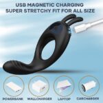 Anillo Vibrador con Estimulador Recargable Control APP. - Imagen 10