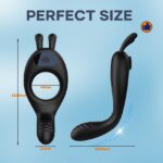 Anillo Vibrador con Estimulador Recargable Control APP. - Imagen 11