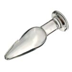 Plug Anal Mediano en Cristal. Transparente. - Imagen 3