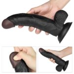 Arnés Consolador 21.5 cm. Lovetoy Negro. - Imagen 12