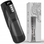 Masturbador Masculino Automatico. Masajeador Electrico Recargable Masculino - Negro.
